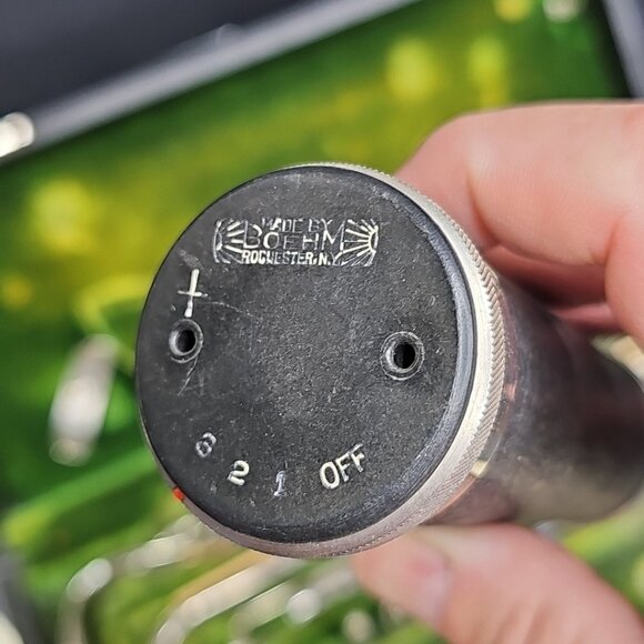 Antique Boehm Otoscope | Ear Nose & Throat Vintage Medical Rochester NY Medical - Picture 3 of 12